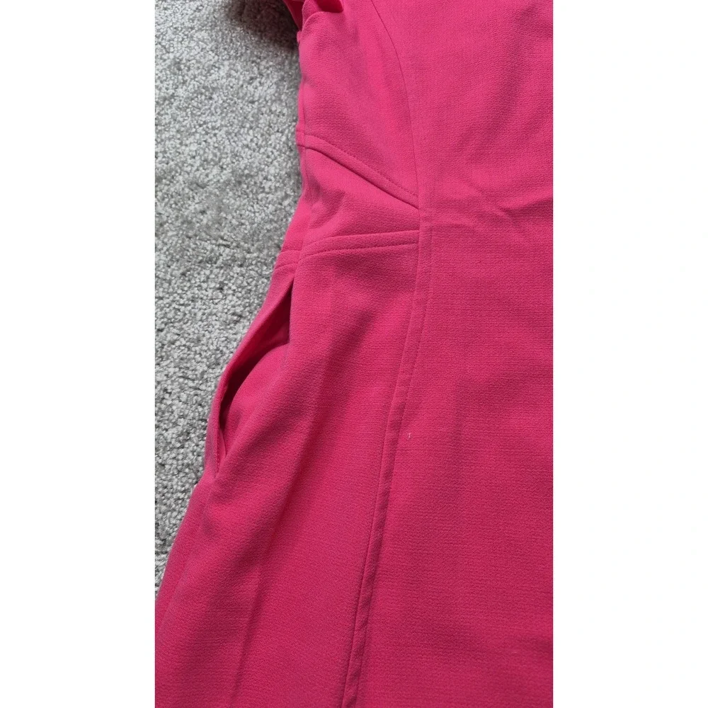 Vince Camuto Dress Women's 10 Pink‎ Sleeveless Back Zipper Accent Sheath